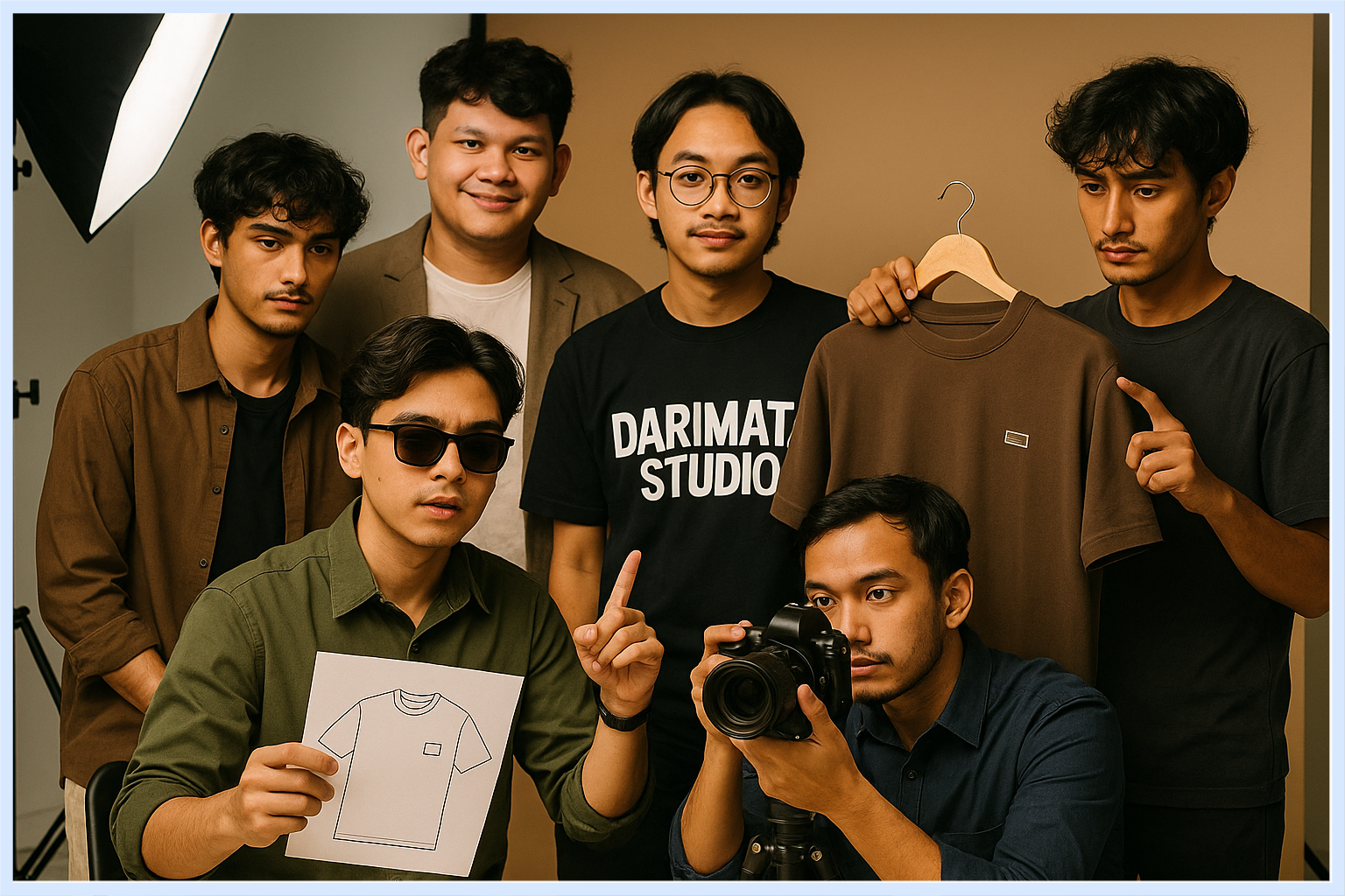 Proses kreatif DariMata Studio